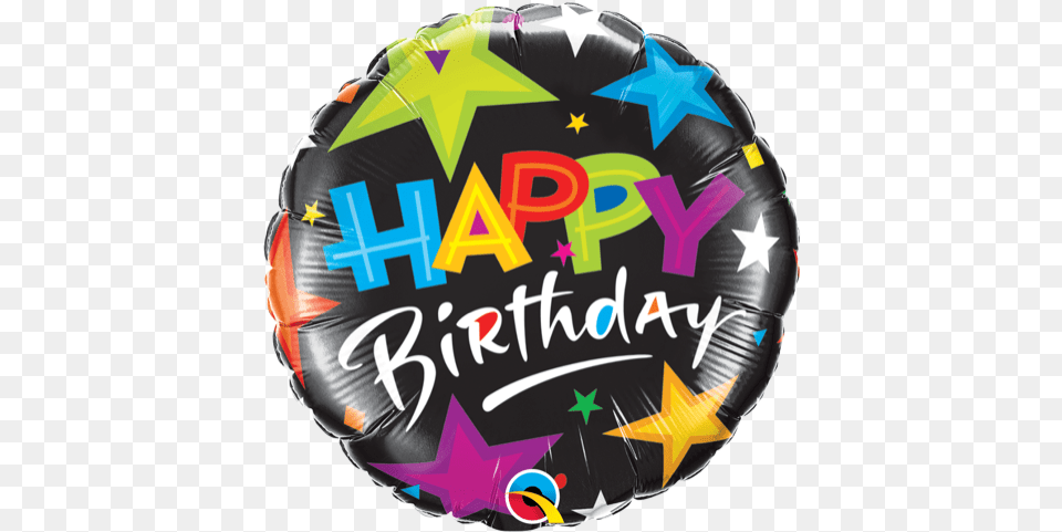 Happy Birthday Colorful Black Balloon You Re The Best, Symbol Png Image