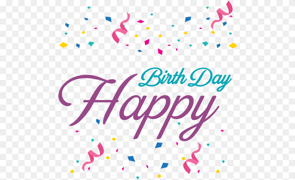 Happy Birthday Confetti, Paper Free Png