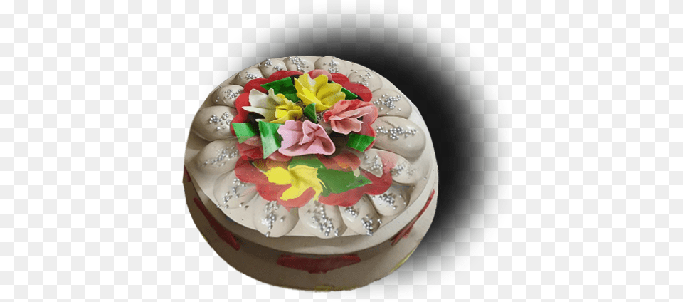 Happy Birthday Creamy Cake Heartpngcom, Birthday Cake, Cream, Dessert, Food Free Transparent Png