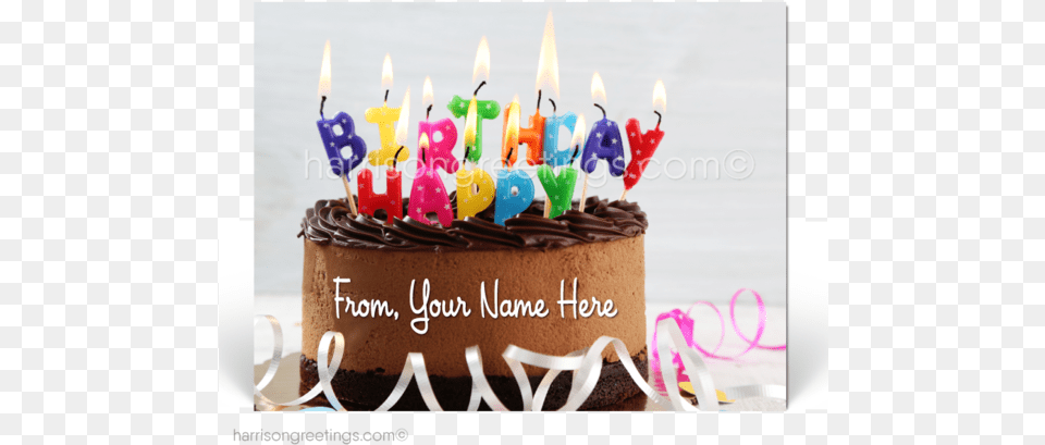 Happy Birthday Customer Postcards Greeting Card, Birthday Cake, Cake, Cream, Dessert Free Png Download