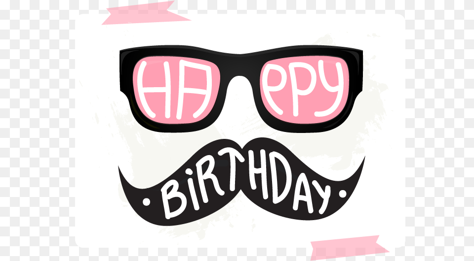 Happy Birthday Dad, Face, Head, Person, Mustache Png Image