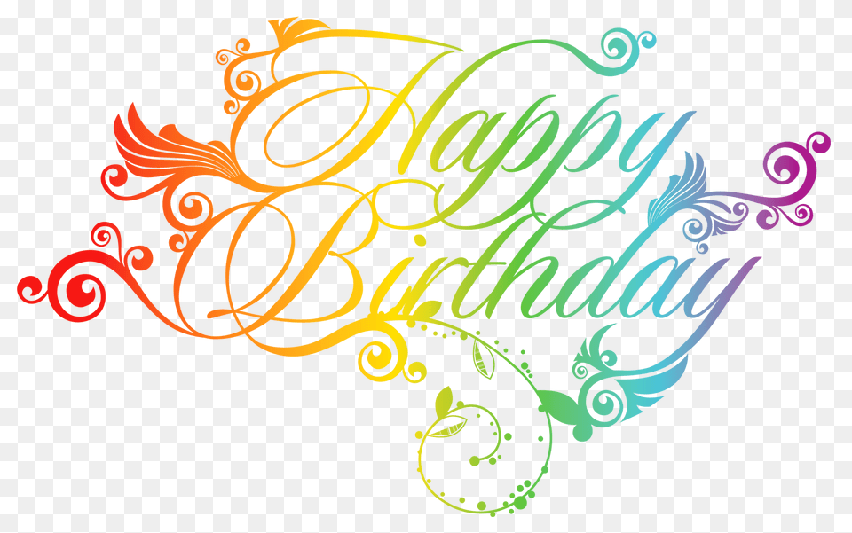 Happy Birthday Design Elements Free, Art, Graphics, Floral Design, Pattern Png