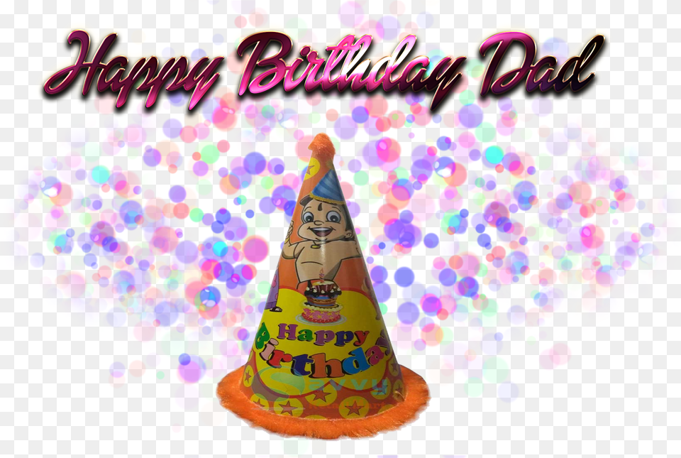 Happy Birthday Di Photo Background, Clothing, Hat, Party Hat Free Png