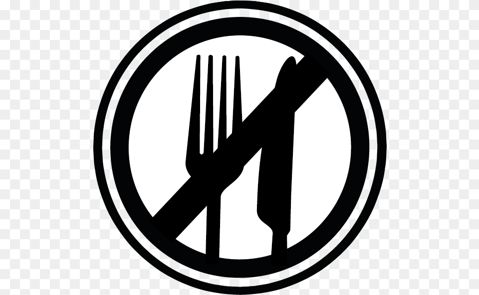 Happy Birthday Emblem, Cutlery, Fork Png Image