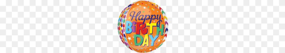 Happy Birthday Foil Balloon Picture, Sphere, Birthday Cake, Cake, Cream Free Transparent Png