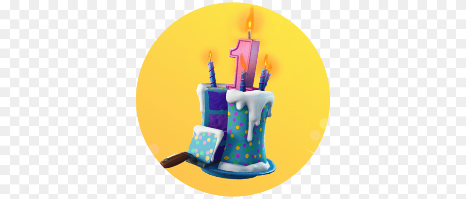 Happy Birthday Fortnite, Birthday Cake, Cake, Cream, Dessert Free Png Download