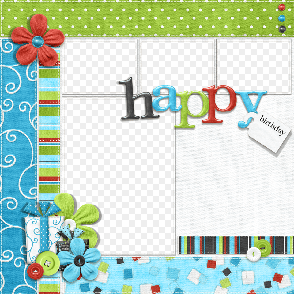 Happy Birthday Frame, Envelope, Greeting Card, Mail Free Png Download