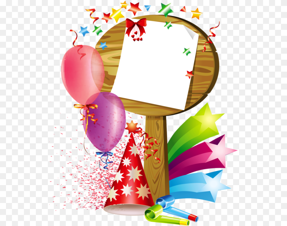 Happy Birthday Frame, Clothing, Hat, People, Person Png