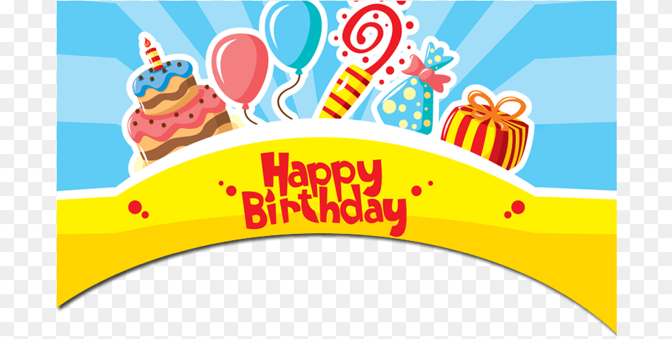 Happy Birthday Frames Happy Birthday Frame, Cream, Dessert, Food, Ice Cream Free Png