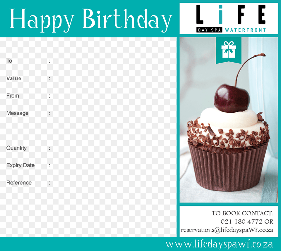 Happy Birthday Gift Chef Masterpiece Stash Tea Company Black Forest Black, Food, Cake, Cream, Cupcake Free Transparent Png