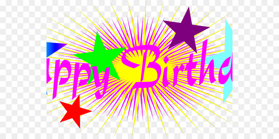 Happy Birthday Graphic Design, Light, Art, Symbol Free Png Download