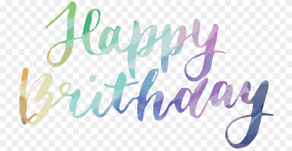 Happy Birthday Handwriting, Text, Calligraphy Free Png Download