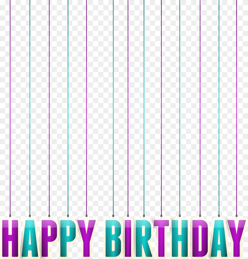 Happy Birthday Hanging Transparent Clip Art Image, Graphics, Light Free Png Download
