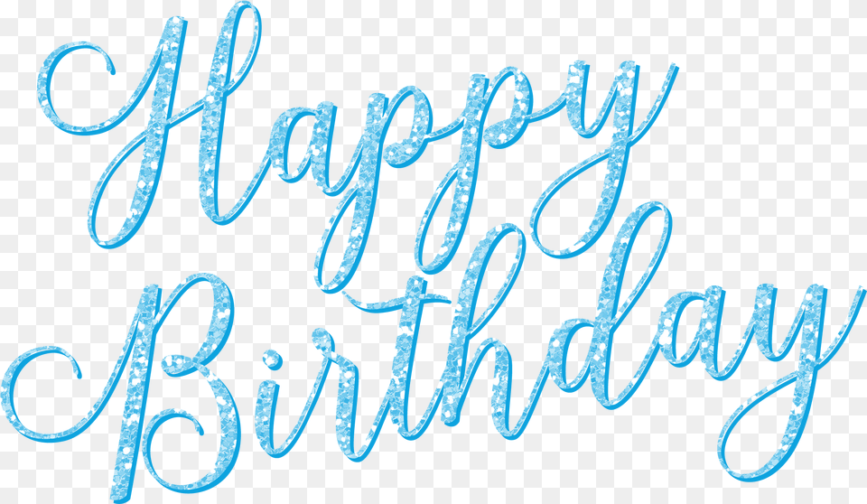 Happy Birthday Happy Birthday Frozen Font, Calligraphy, Handwriting, Text Free Png