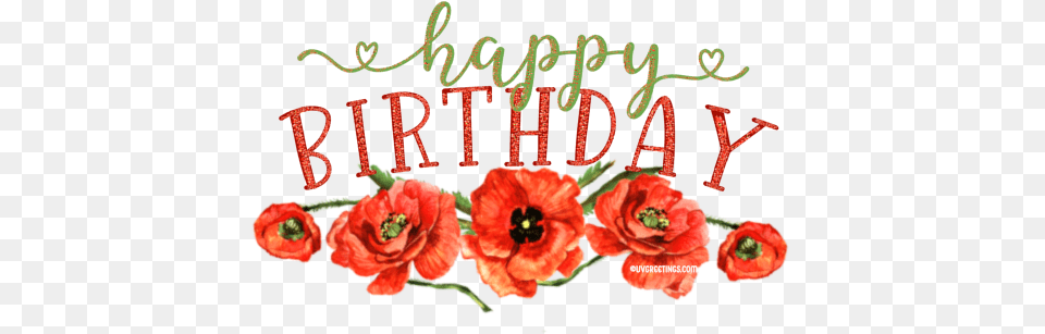 Happy Birthday Happy Birthday Stickers With Flowers, Envelope, Flower, Greeting Card, Mail Png