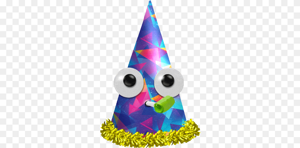 Happy Birthday Hat Gif, Clothing, Party Hat Free Png Download