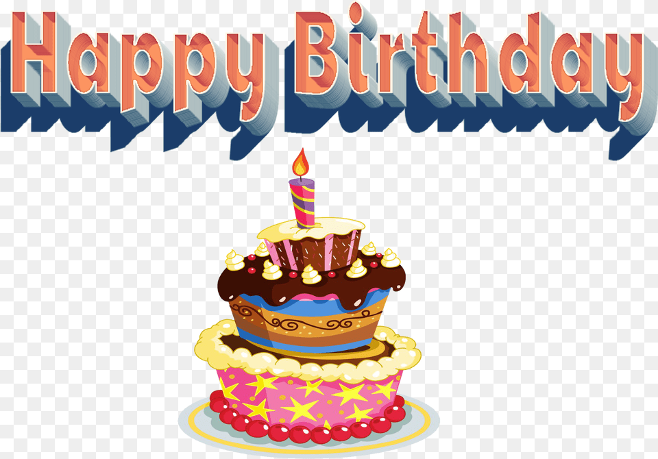 Happy Birthday Hd Pics Happy Birthday Hd All, Birthday Cake, Cake, Cream, Dessert Free Png