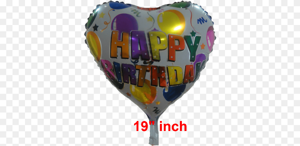 Happy Birthday Heart Heart Happy Birthday Balloons Balloon, Can, Tin Png
