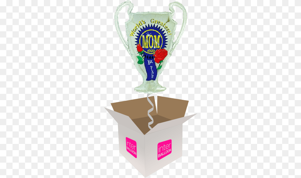 Happy Birthday Husband Balloons, Trophy, Box Free Transparent Png