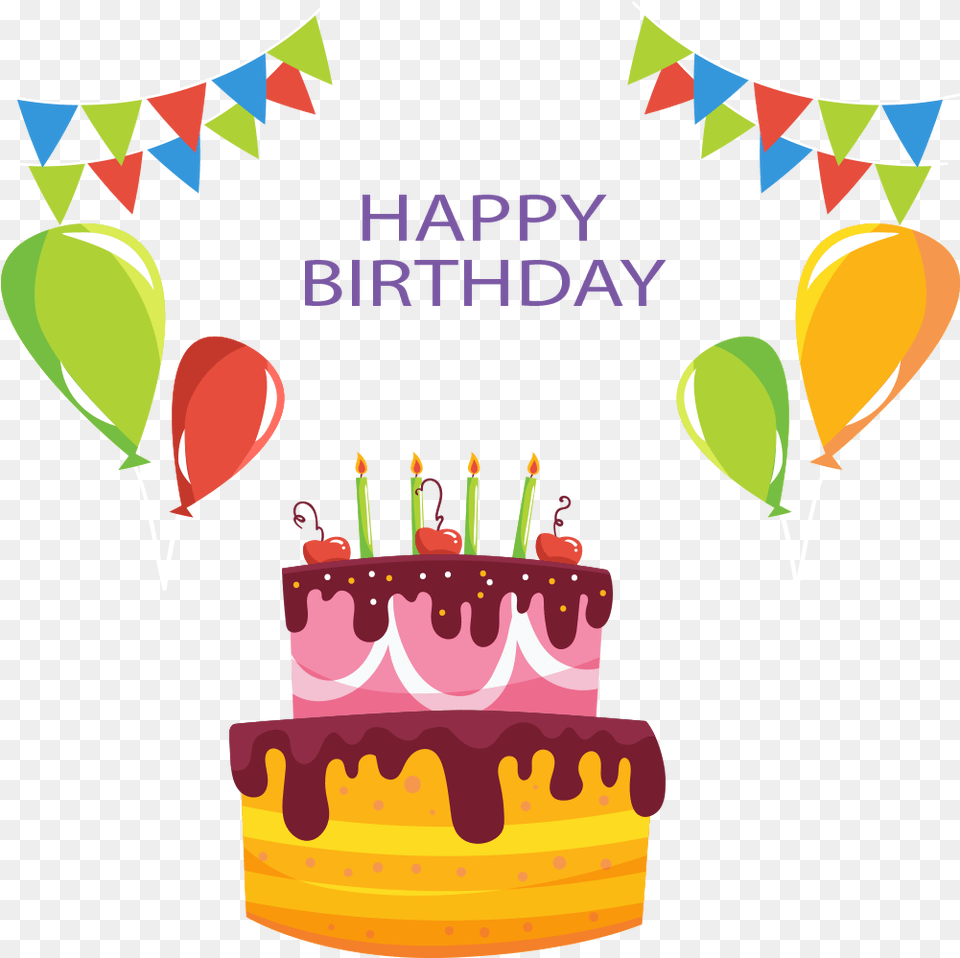 Happy Birthday Image Fb Skins Facebook Layouts Clipart Happy Birthday 7 Cake, Birthday Cake, Cream, Dessert, Food Free Transparent Png