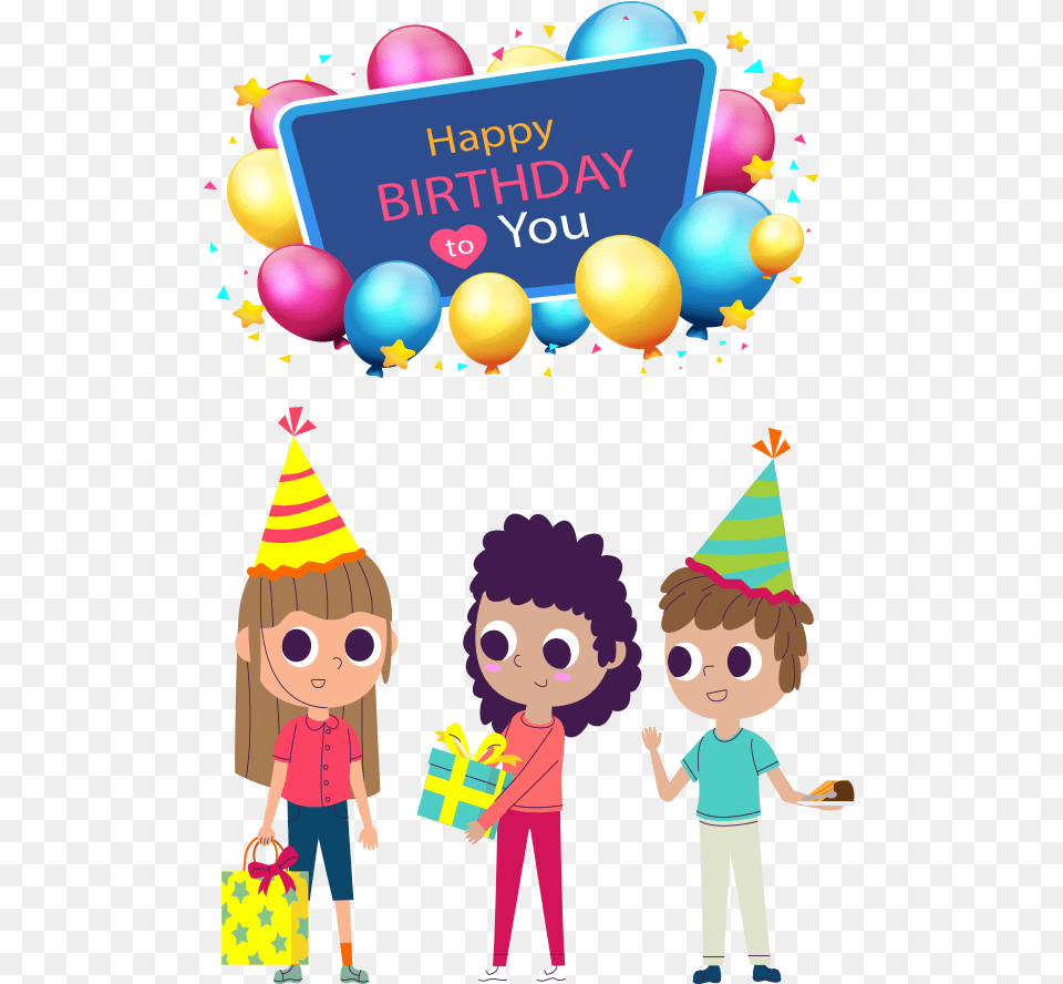Happy Birthday Image Happy Birthday, Person, People, Hat, Clothing Png