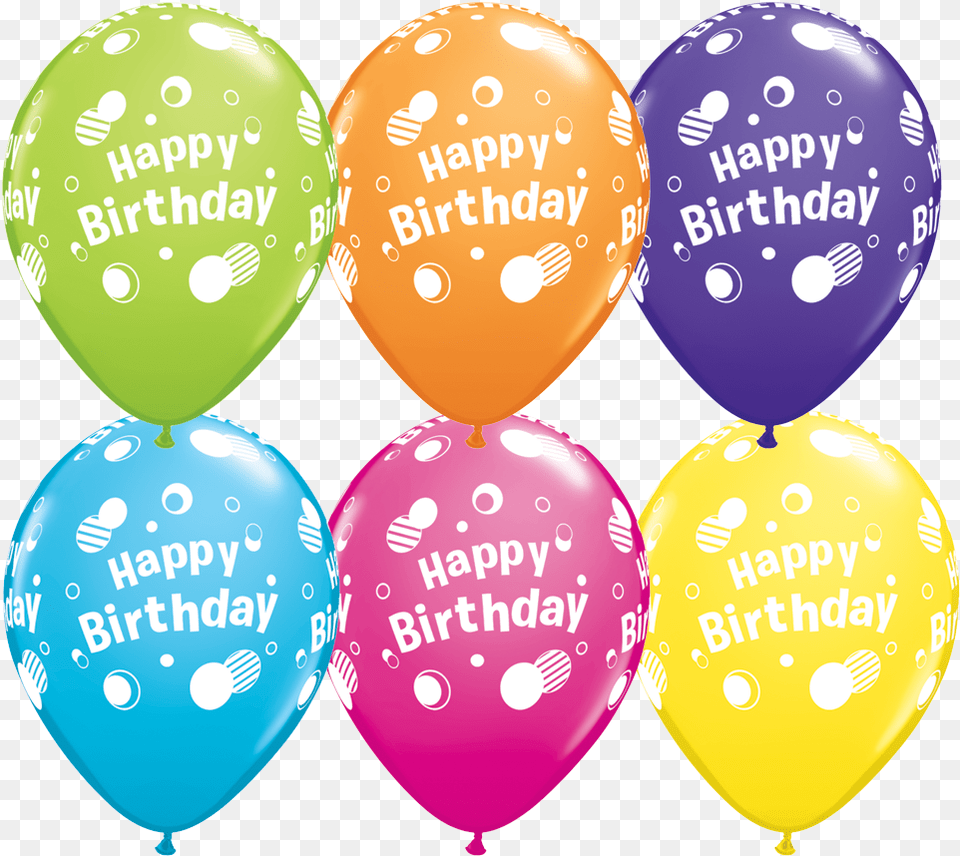 Happy Birthday Latex Balloons, Balloon Free Png