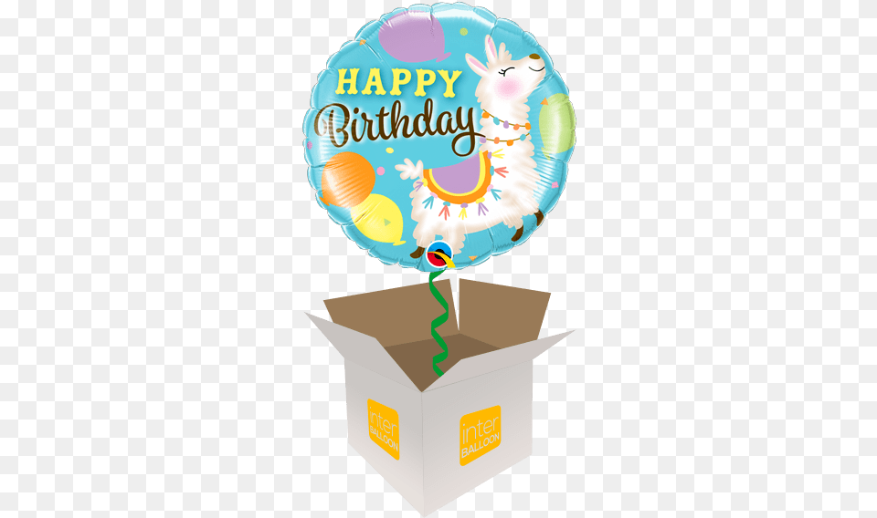 Happy Birthday Llama Party, Birthday Cake, Cake, Cream, Dessert Free Png Download