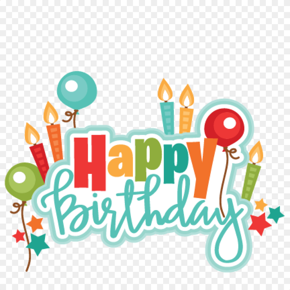 Happy Birthday Logo Transparent Transparent Happy Birthday, Birthday Cake, Cake, Cream, Dessert Png Image