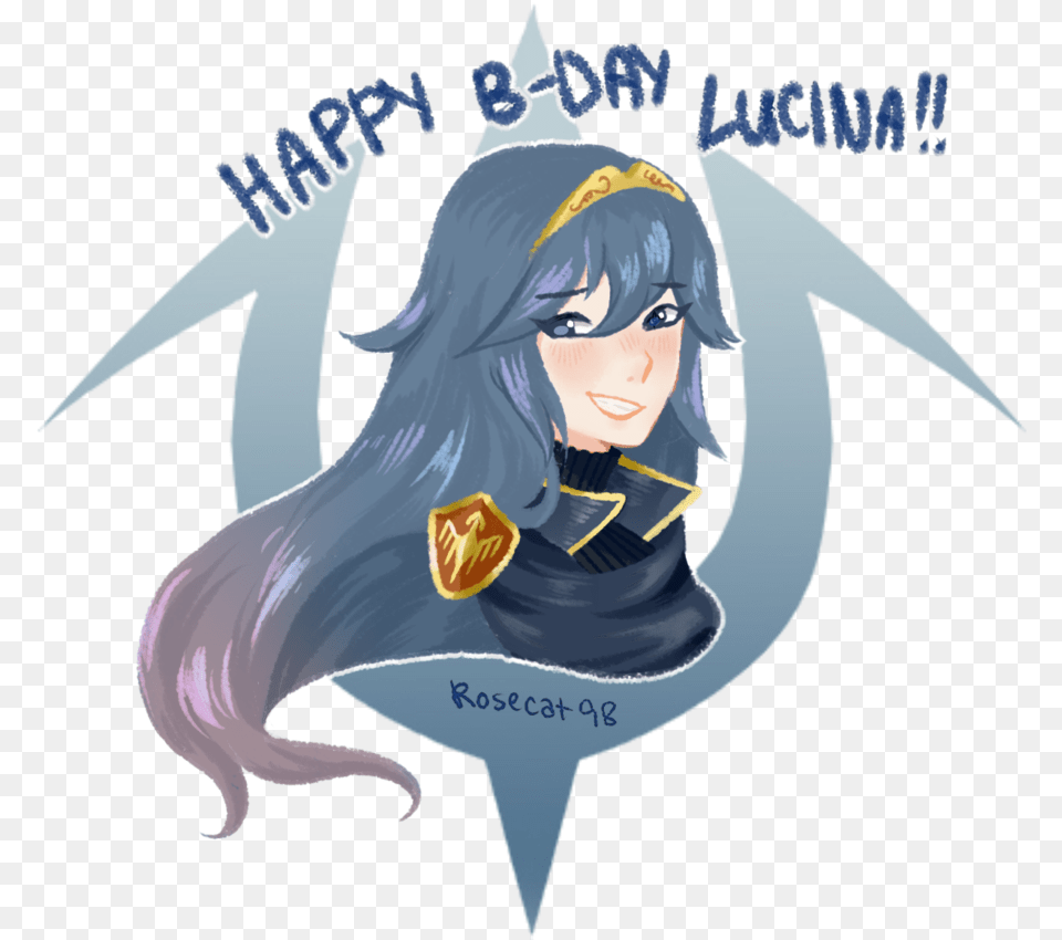 Happy Birthday Lucina Hero From A Doomed Future Lucina Birthday, Book, Comics, Publication, Clothing Free Png Download