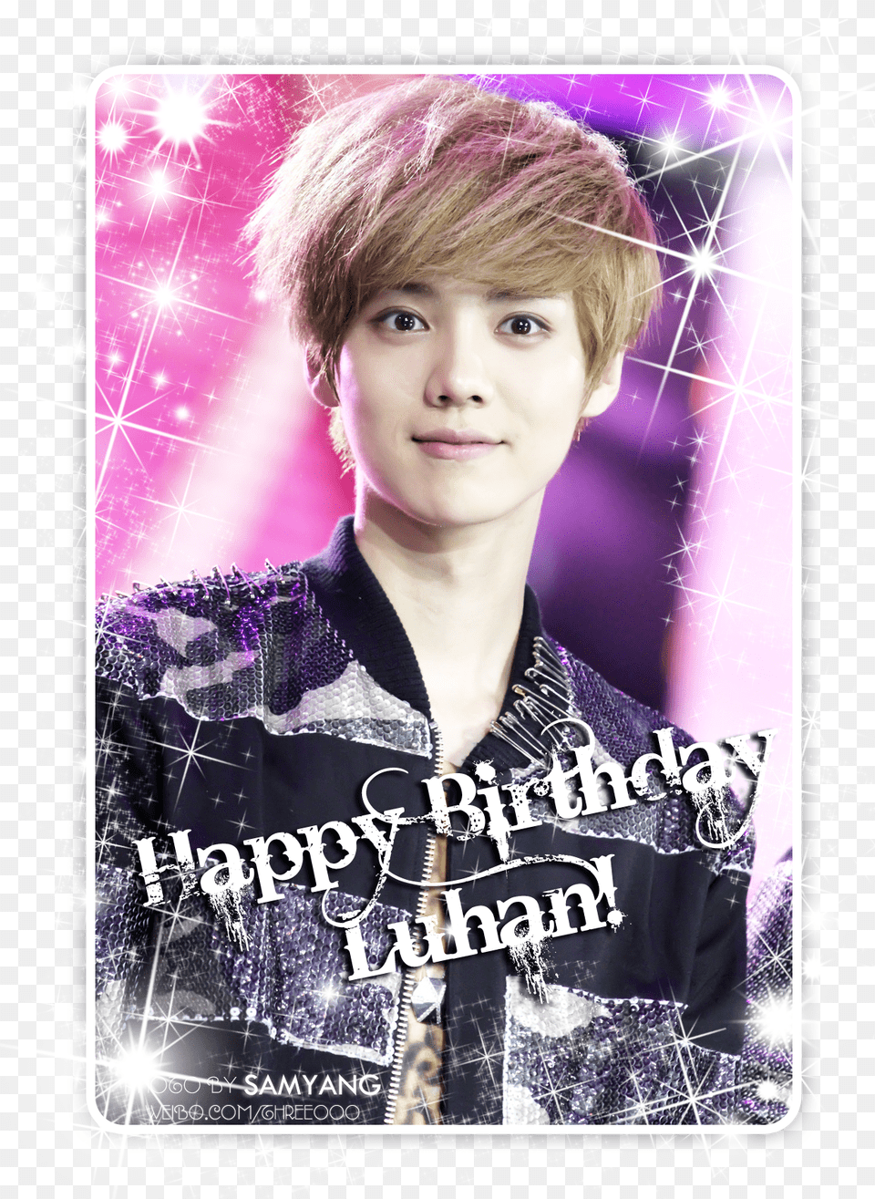 Happy Birthday Luhan, Advertisement, Poster, Portrait, Photography Free Png