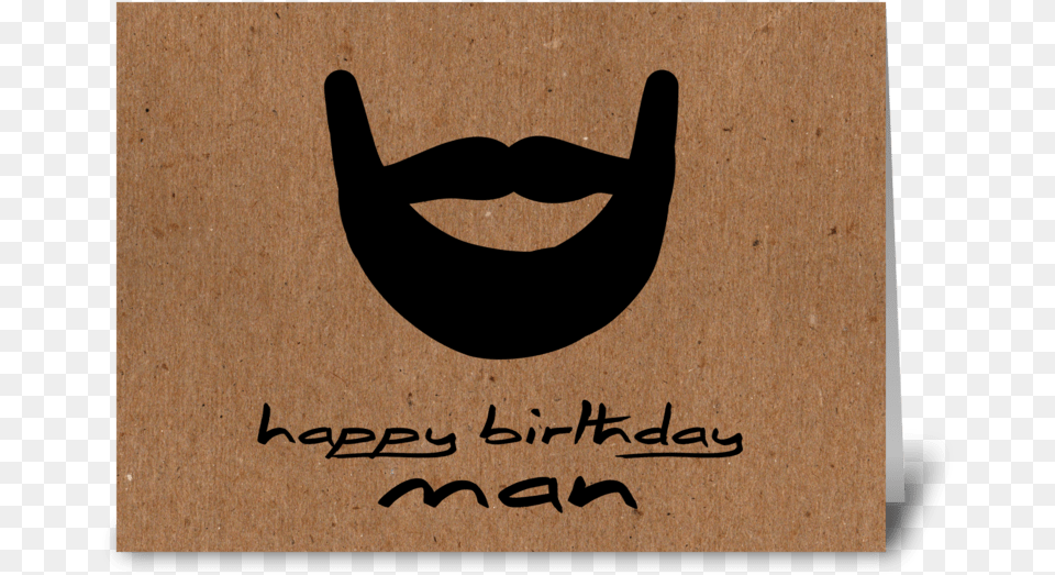 Happy Birthday Man Brown Paper Greeting Card Happy Birthday Brown Man, Face, Head, Person, Smoke Pipe Png