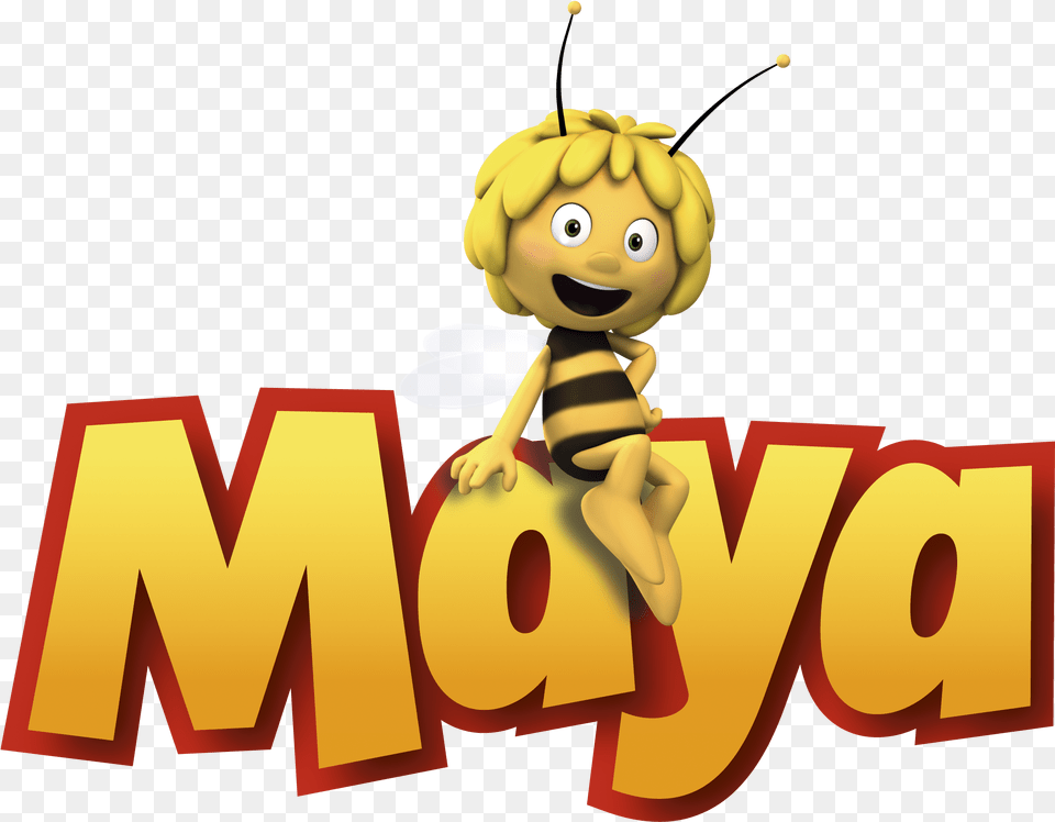 Happy Birthday Maya The Bee Maya The Bee Logo, Baby, Person, Face, Head Free Png Download
