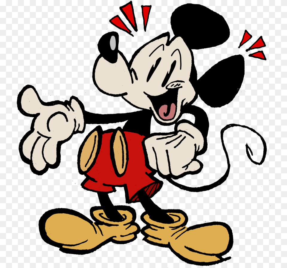 Happy Birthday Mickey Mouse By Eeyorbstudios Mickey Mouse, Baby, Person, Cartoon, Cutlery Png
