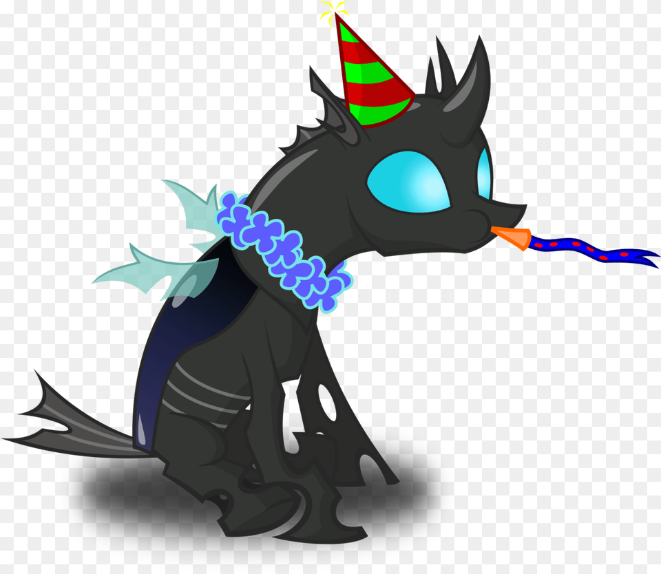 Happy Birthday Mlp Changeling Mlp Changeling Happy, Clothing, Hat Png Image