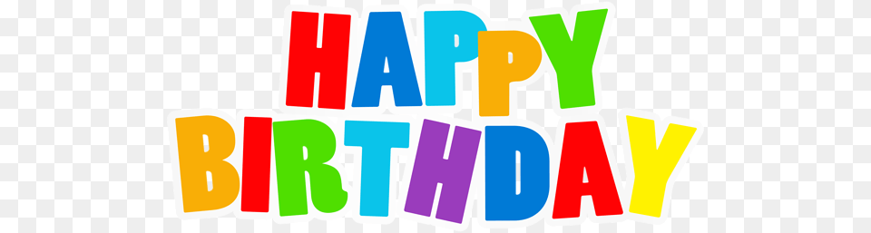 Happy Birthday Multicolor Text Clip Gallery, Art, Dynamite, Weapon Png