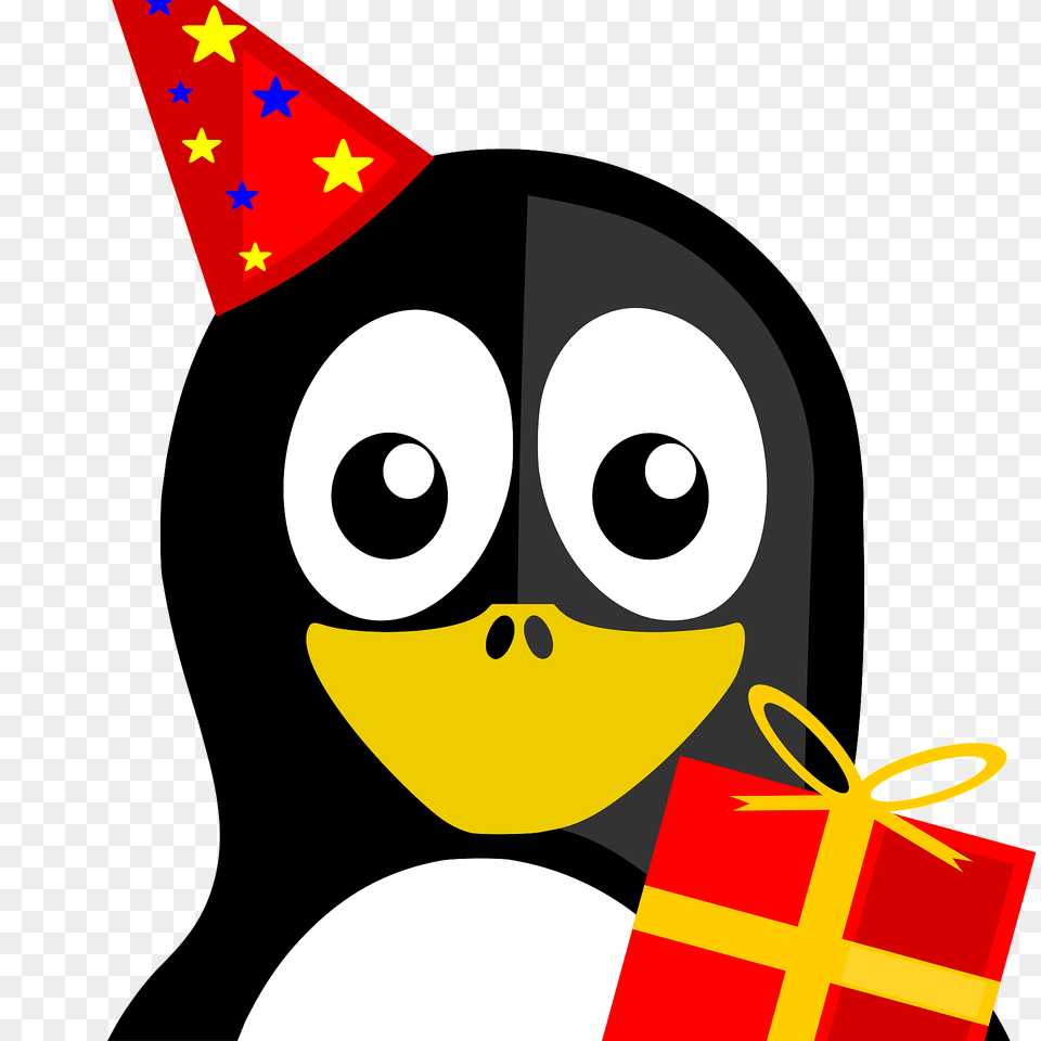 Happy Birthday Penguin Clipart, Clothing, Hat Png