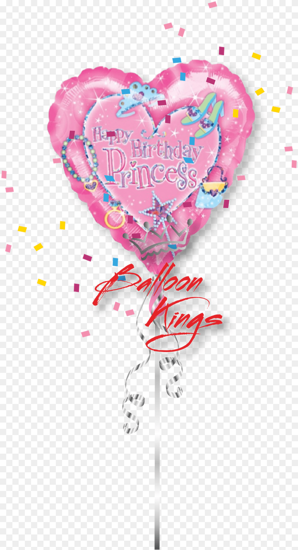 Happy Birthday Princess Balloon, Food, Sweets, Candy Free Png Download