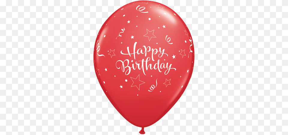 Happy Birthday Red Latex Balloons, Balloon, Clothing, Hardhat, Helmet Free Png