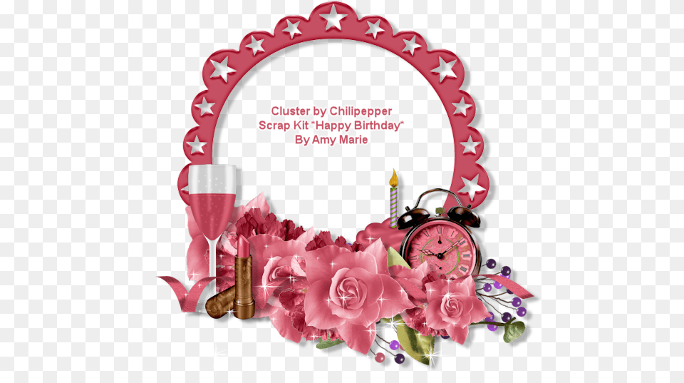 Happy Birthday Scraps, Art, Graphics, Plant, Flower Png Image