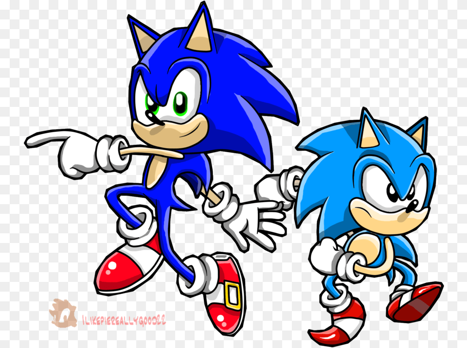 Happy Birthday Sonic By Ilikepiereallygood22 On Clipart Cartoon, Book, Comics, Publication Free Png Download