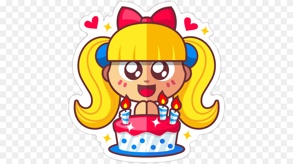 Happy Birthday Stickers Facebook Copy Paste Stickers, Birthday Cake, Food, Dessert, Cream Free Png Download
