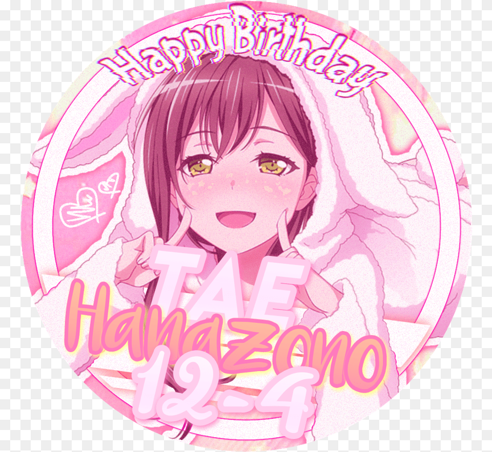 Happy Birthday Taei M Thinking Of Making Pfp For Bang Dream, Book, Comics, Publication, Adult Png