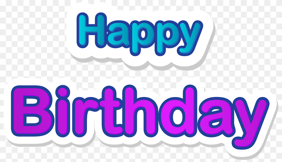 Happy Birthday Text Element Clip Art Gallery, Logo, Dynamite, Weapon Free Png Download