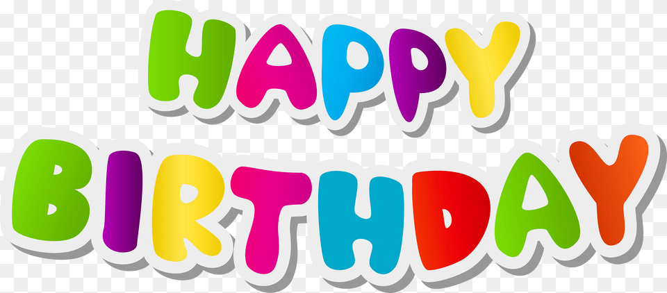 Happy Birthday Text Transparent, Dynamite, Weapon, Sticker, Food Png Image