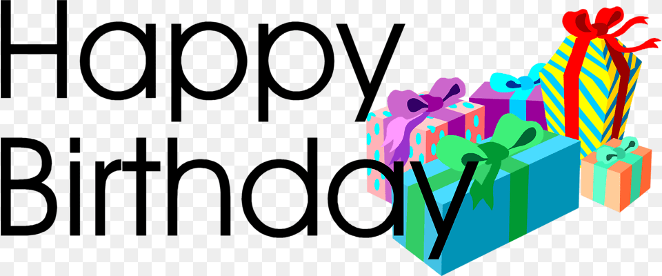 Happy Birthday Text Transparent Happy Birthday World, Gift, Dynamite, Weapon Free Png