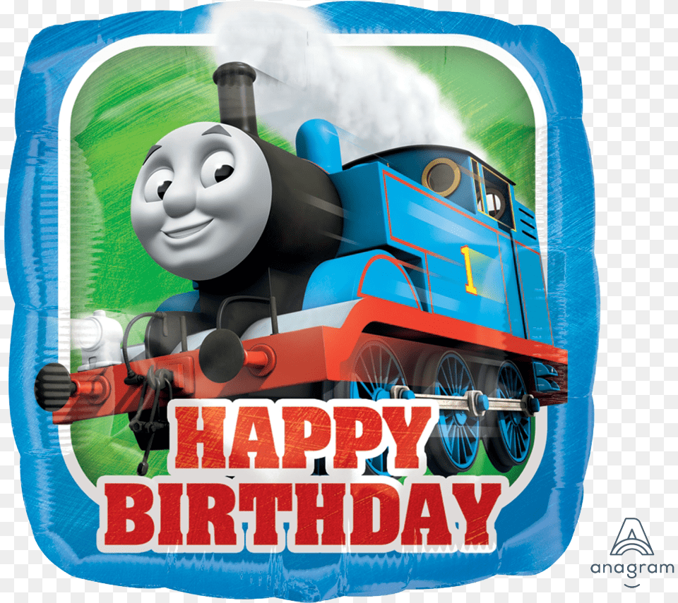 Happy Birthday Thomas Tank Engine Cards, Vehicle, Transportation, Locomotive, Train Free Png Download