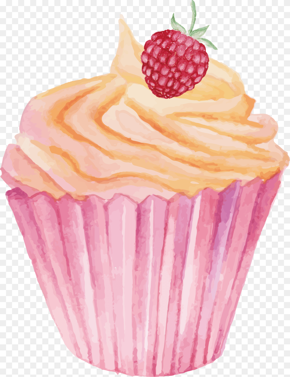 Happy Birthday To You Greeting Card Postcard Illustration Cupcakes, Berry, Produce, Plant, Fruit Free Png