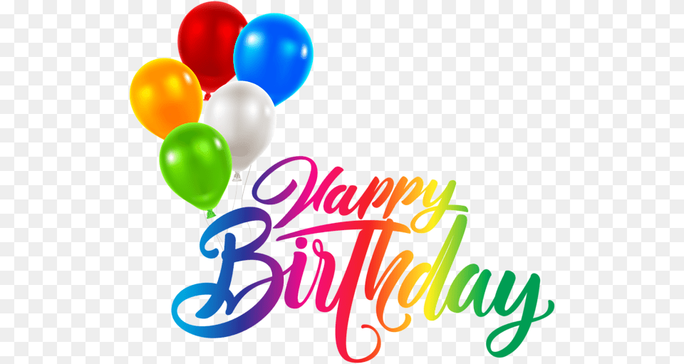 Happy Birthday Transparent Clip, Balloon Png Image