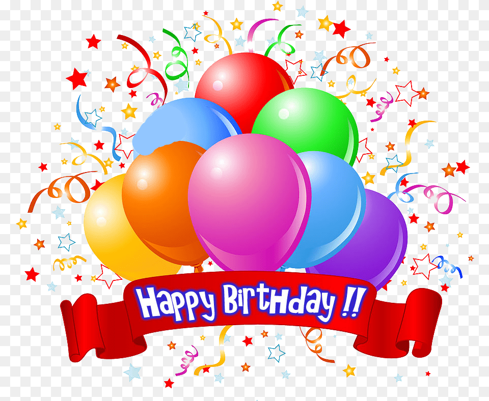 Happy Birthday Transparent Happy Birthday Psd, Balloon Free Png