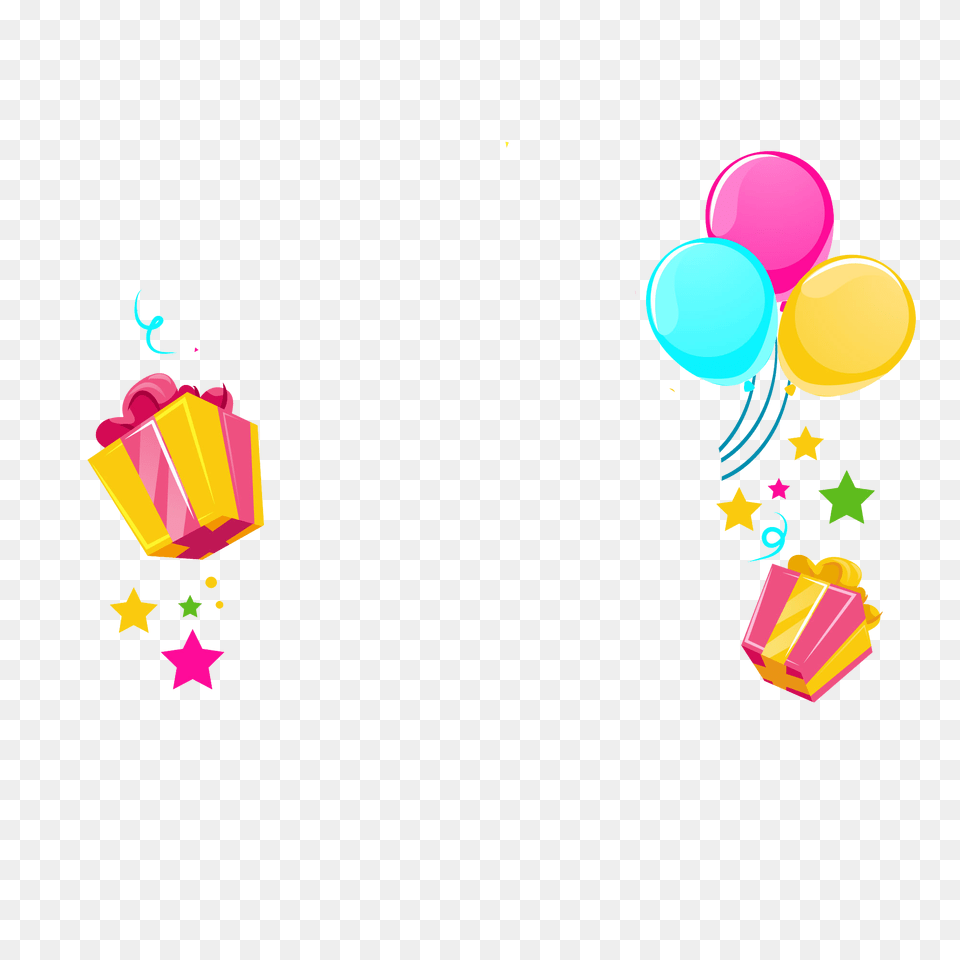 Happy Birthday Vector Clipart, Balloon Free Transparent Png